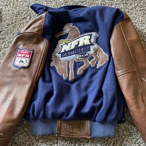 Letterman style jacket